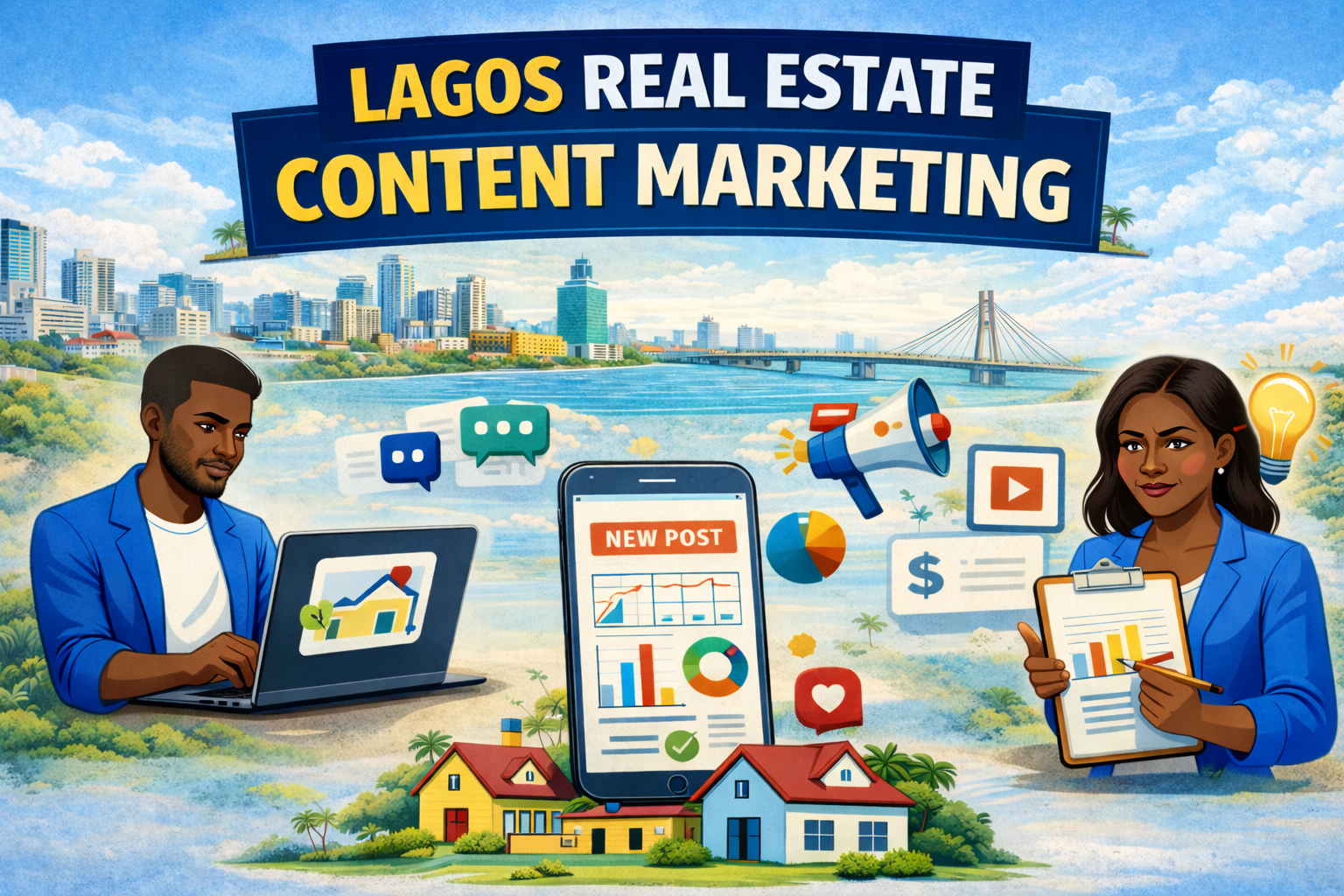 Lagos Real Estate Content Marketing: 8 Steps to Attract Qualified Buyers